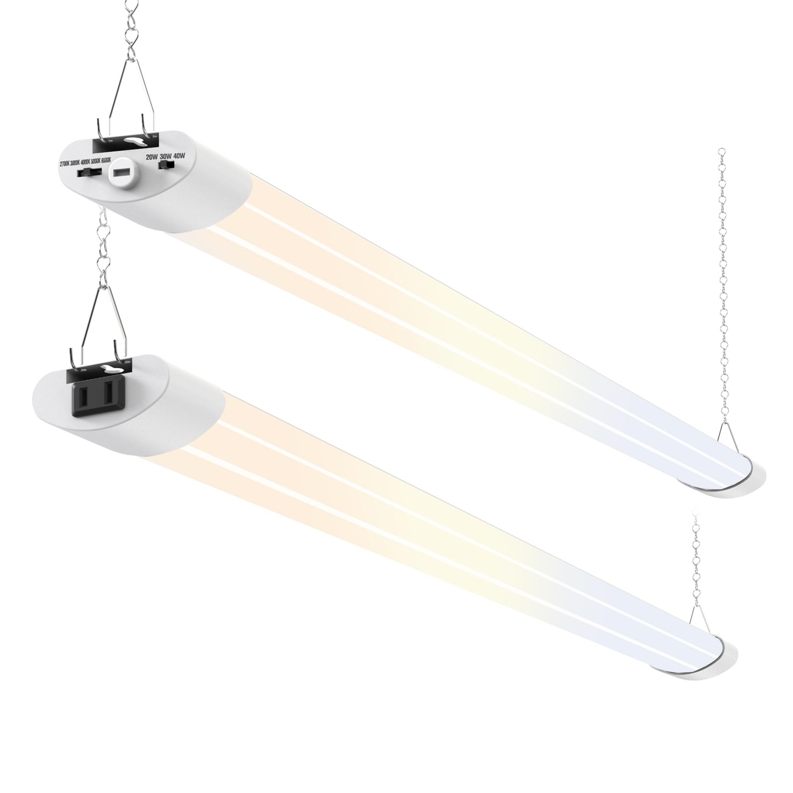 ® 5CCT LED Lights for Workshop 4FT, 20W 30W 40W 2700K 3000K 4000K 5000K 6500K... gallery