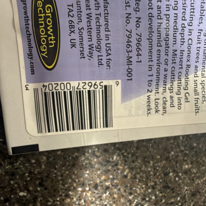 Clonex Rooting Gel Cutting & Rooting Hormone, 0.5 fl oz (15 ml) Packet gallery