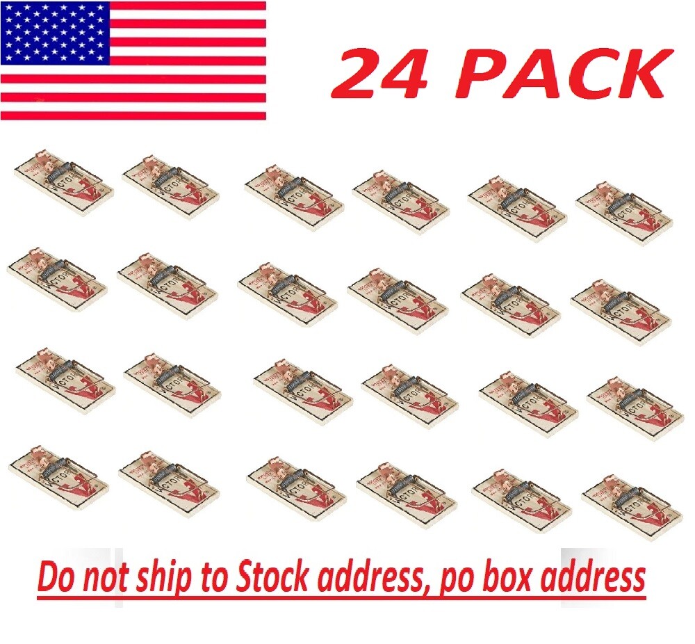 Victor Metal Pedal Mouse Trap, 24 PACK. gallery