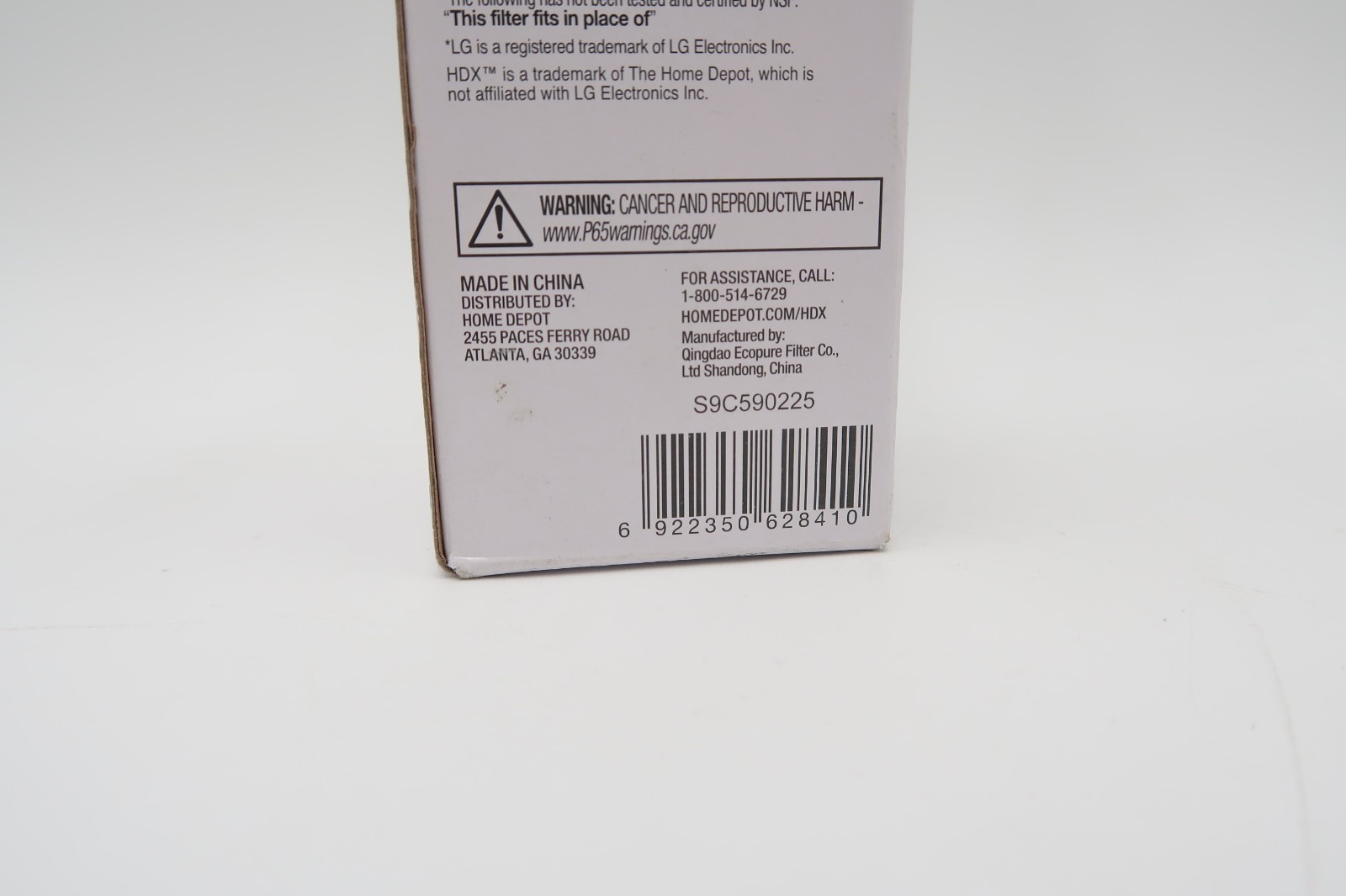 Standard Refrigerator Water Filter Replacement For LG LT1000P gallery