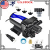 Water Pressure Booster Diaphragm Pump 110V AC, 70 PSI 5 GPM Self-Priming with Fi gallery