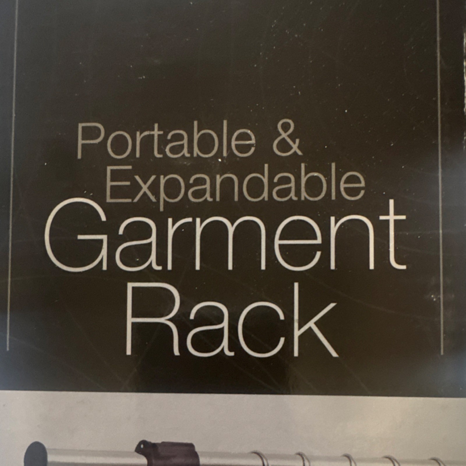 Portable Expandable Freestanding Garment Rack gallery