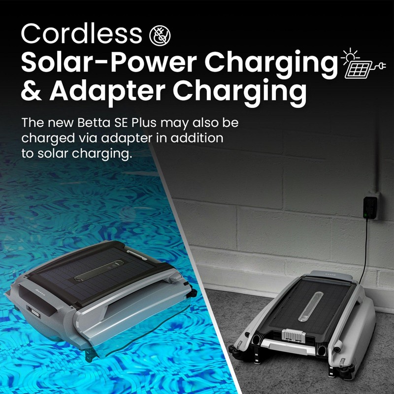 Betta SE Plus Solar Powered Smart Robotic Pool Skimmer, 2-Year Warranty gallery