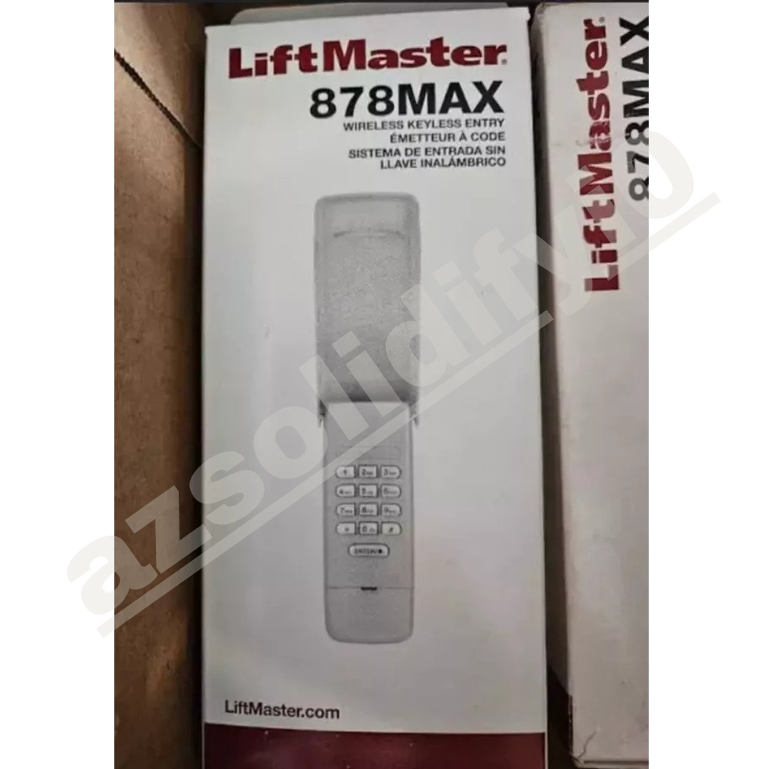 LiftMaster 878MAX Garage Door Keypad Wireless and Keyless Entry System gallery