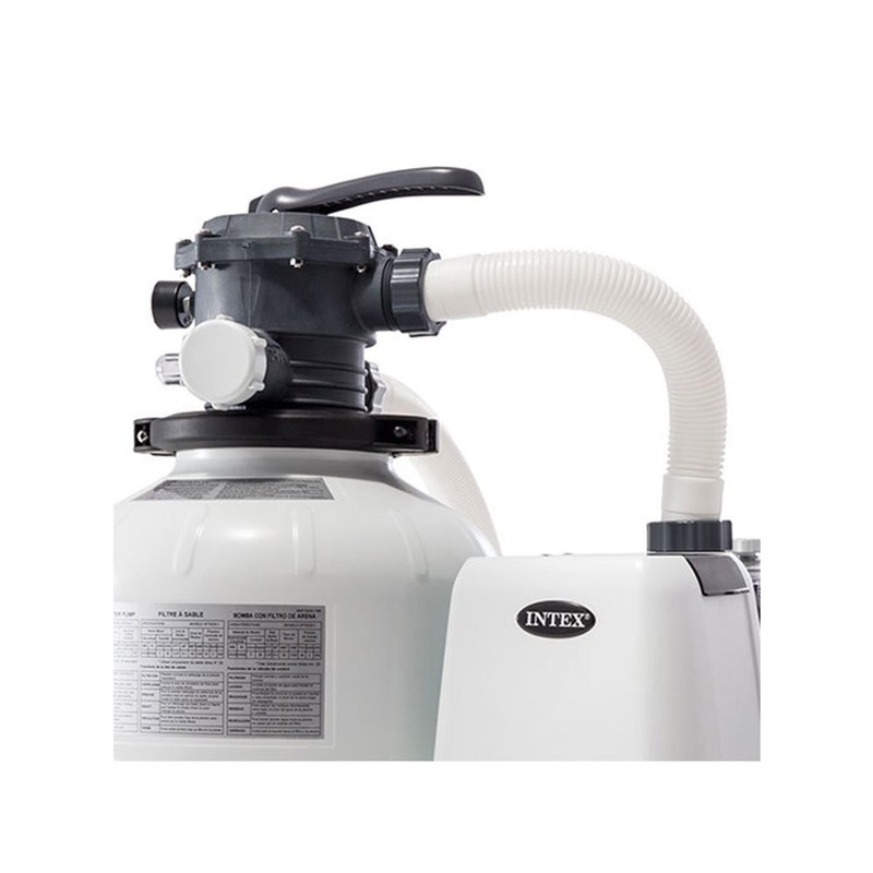 Pool Sand Filter Pump w/ Timer, Pool Maintenance Kit & Wall-Mounted Pool Skimmer gallery