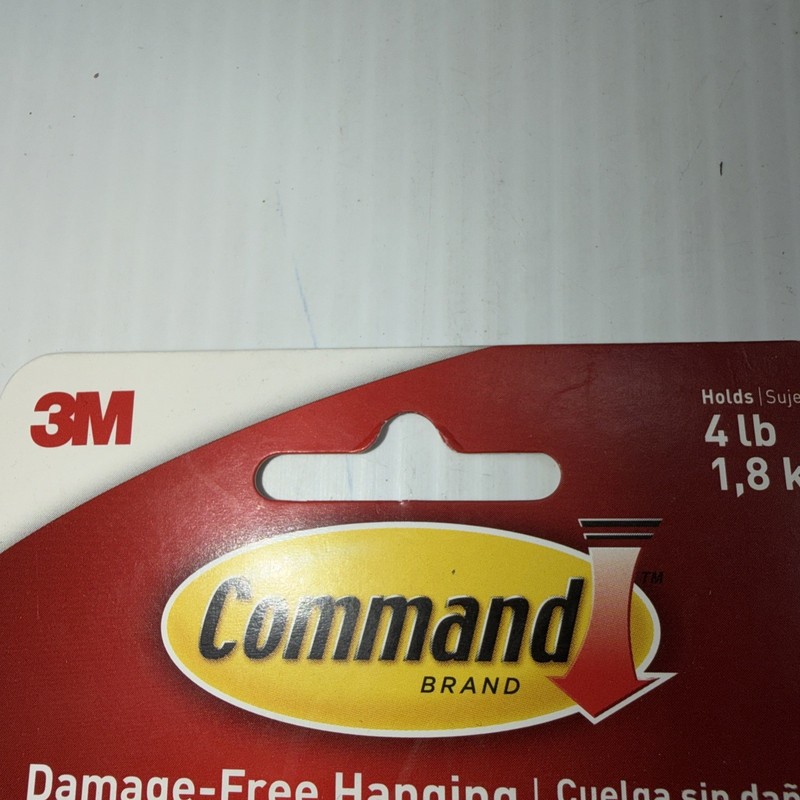 Command 3M Picture Hanging Strips, 6 Medium Strips, And Pack Of 8 Small Strips gallery