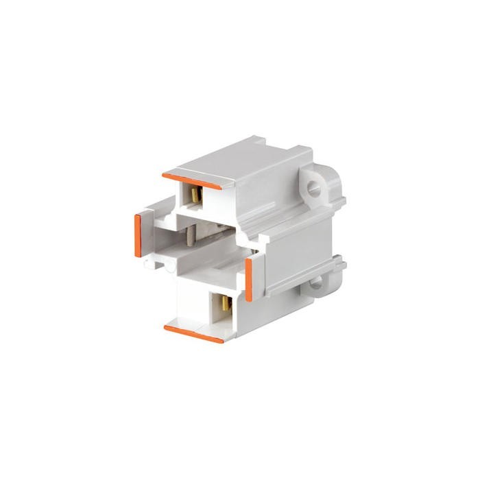 LEVITON G24q-2 / GX24q-2 Compact Fluorescent Lampholder (Bottom Screw-Down) gallery