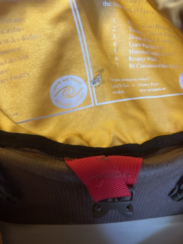 Osprey Argon 85L Backpacking Pack XL Orange 5
