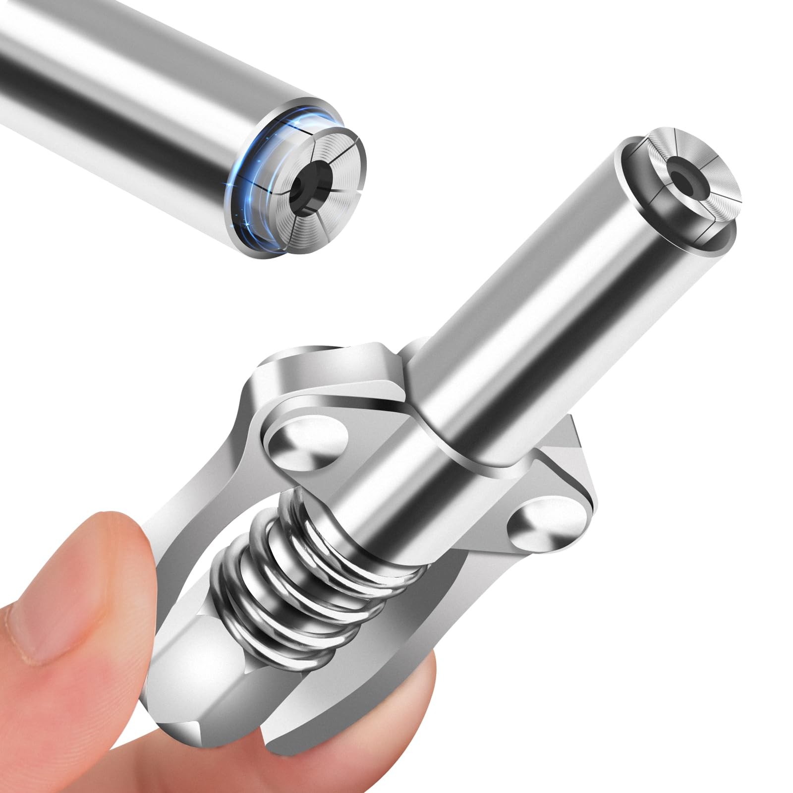 Grease Coupler Tips - Lock n Lube, Leak Proof 12000 PSI, Dual Handle, for 1/8" N gallery