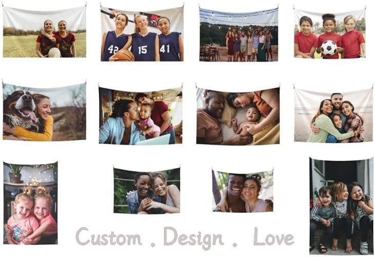 Personalized Custom Tapestry Unique Wall Hanging Backdrop for Home & Room Decor gallery