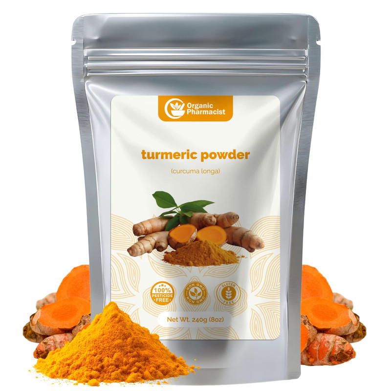 Organic Pharmacist Turmeric Curcumin Powder Curcuma Longa Supplement Turmeric gallery