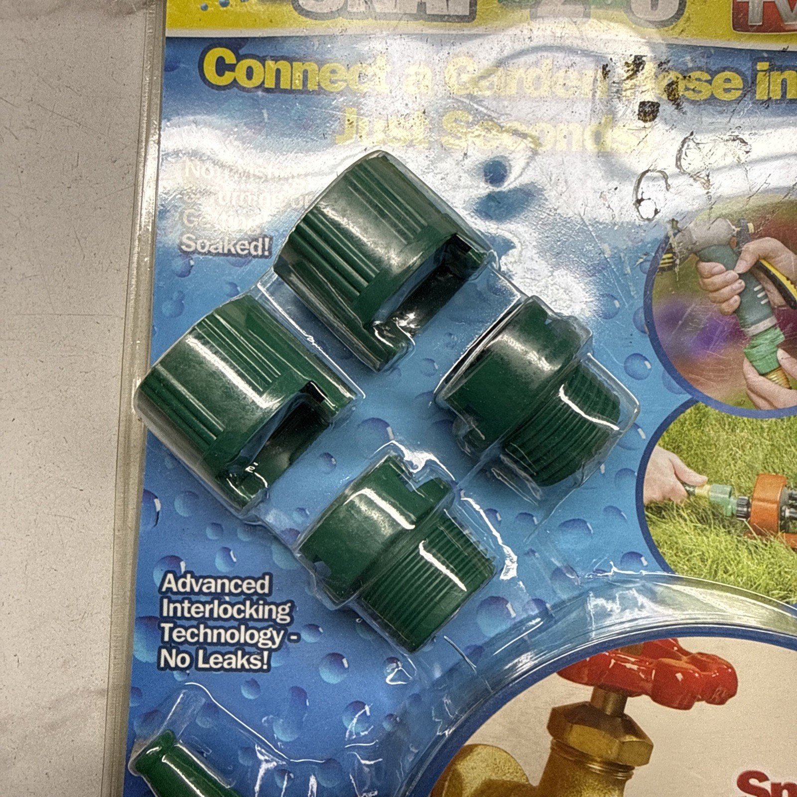 AS SEEN ON TV - SNAP 2-0 Connect Garden Hose In Sec +BONUS Water Pressure Nozzle gallery