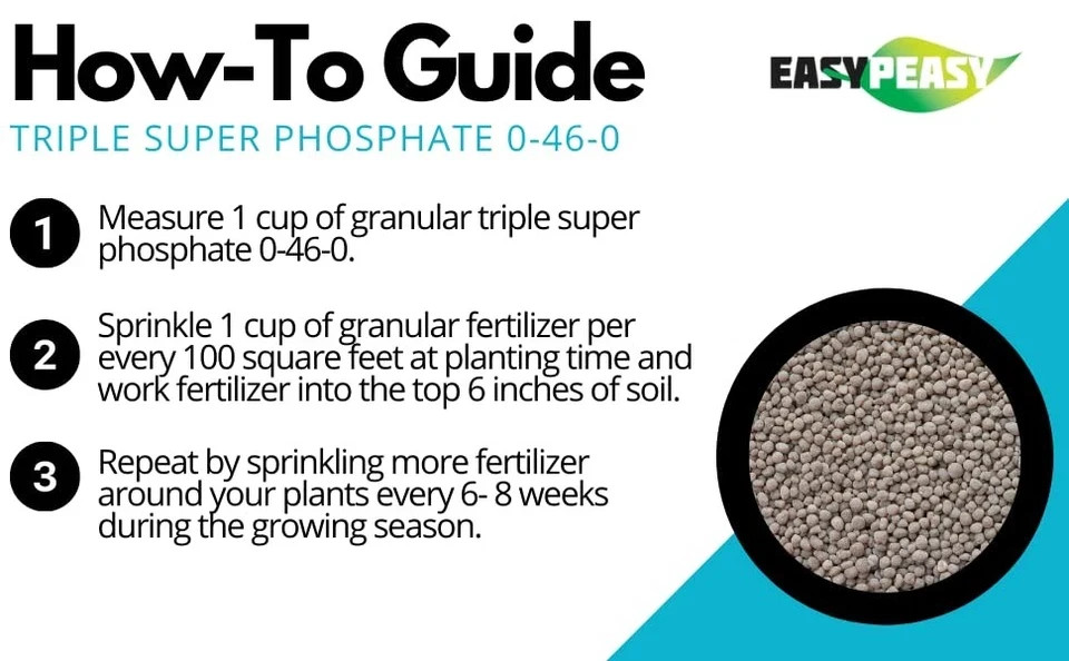 5 Pounds Granular Phosphorus Fertilizer 0 46 0 Safe for All Plants Trees gallery