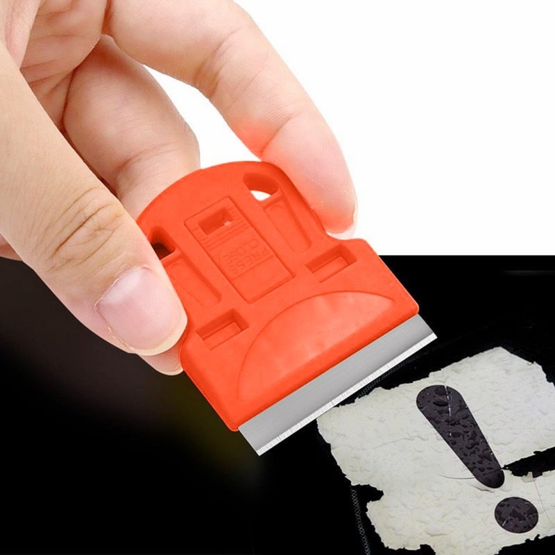 2 Pack Razor Blade Scraper Plastic Razor Blade Scraper Scraper Tool with Extr... gallery