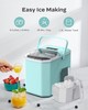 Portable Countertop Ice Maker Machine 26Lbs/24H 9 Cube Bullet Cubes Basket Scoop gallery