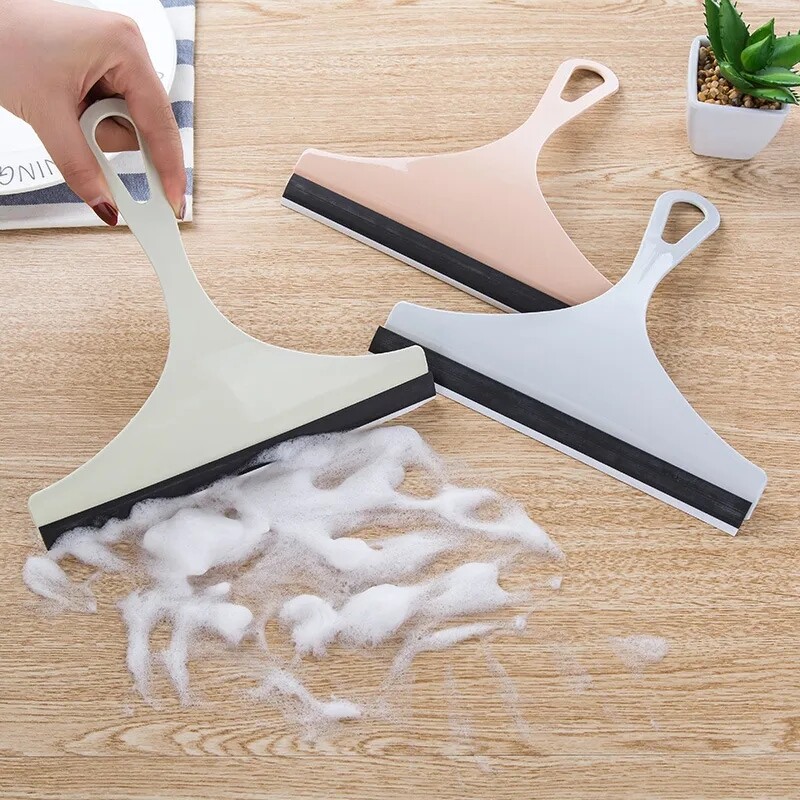 Window Mirror Car Windshield Squeegee Shower Glass Wiper Kitchen House Clean US gallery