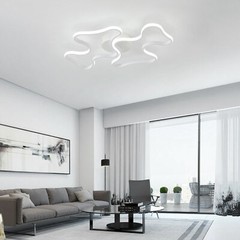 Ceiling Light Modern Cloud Style Flush Mounted LED Lamp for Indoor Decoration US