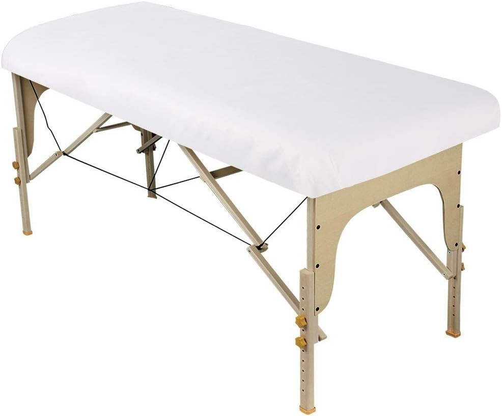 Microfiber Fitted Sheet, Ultra-Light, Stain and Wrinkle-Resistant for Massage... gallery
