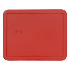 Pyrex 7212-PC 11 Cup Rectangular Red Replacement Lid for Glass Dish New