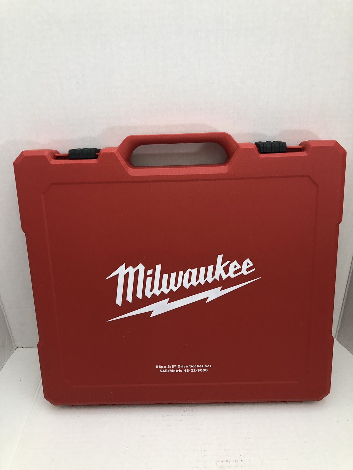 Milwaukee 56 PC 3/8" Drive Socket Set SAE/Metric 48-22-9008 CASE ONLY gallery
