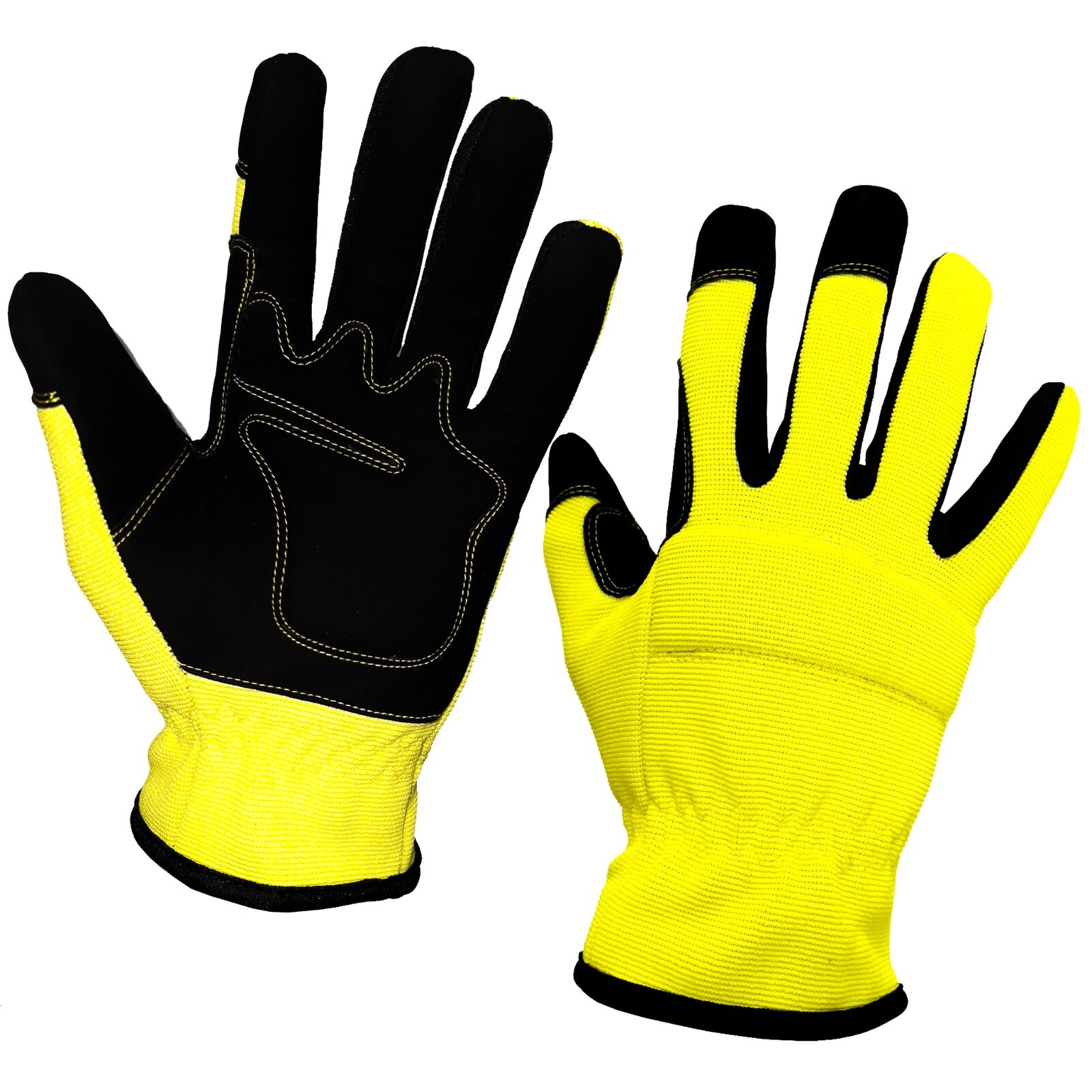 Mechanics Work Gloves Washable Safety Hand Protection Heavy Gardening Duty AW gallery