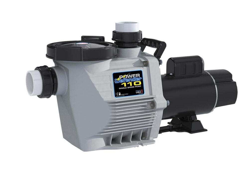 Waterway Power Defender 1.10 HP Single Speed In-Ground Swimming Pool Pump gallery