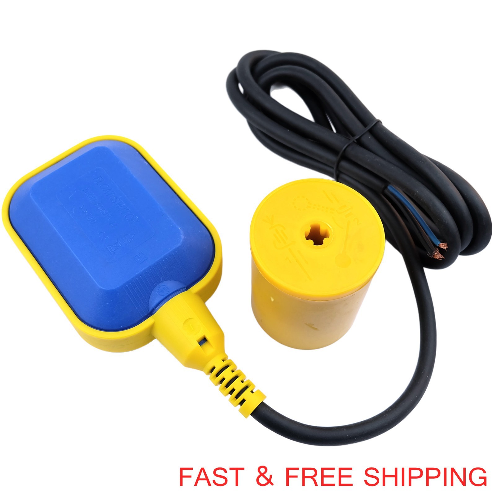16 ft Float Switch Sensor Water Sump Pump NO/NC Control Pump Switch Sensor gallery