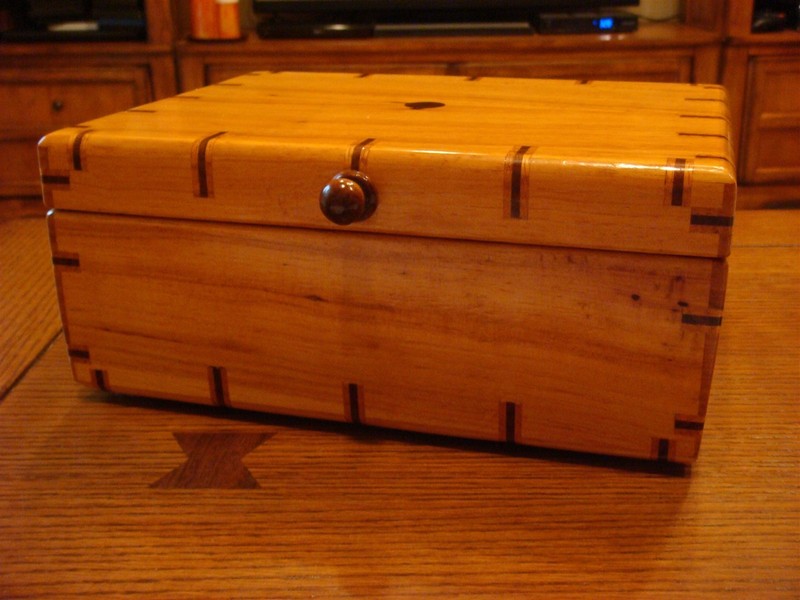 Solid Wood Handmade Box - Polish Oak, Black Walnut & Red Oak - Travis W. West gallery