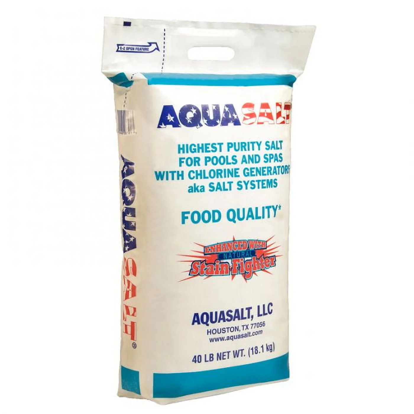 Aqua Salt Pool Salt – 40lb. Bag (Pack of 2) gallery