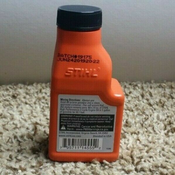 STIHL High Performance Oil 50:1 2-cycle 2.6 oz Per 1 Gal Mix 2.6 oz 6 Pack gallery