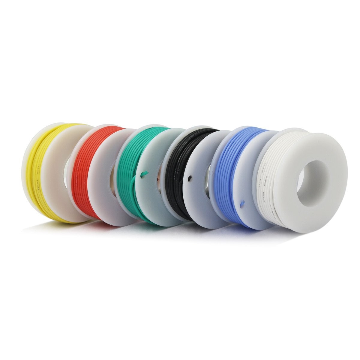 CBAZY Hook up Wire Kit (Stranded 18AWG, D-(red+blue+green+yellow+white+black) gallery