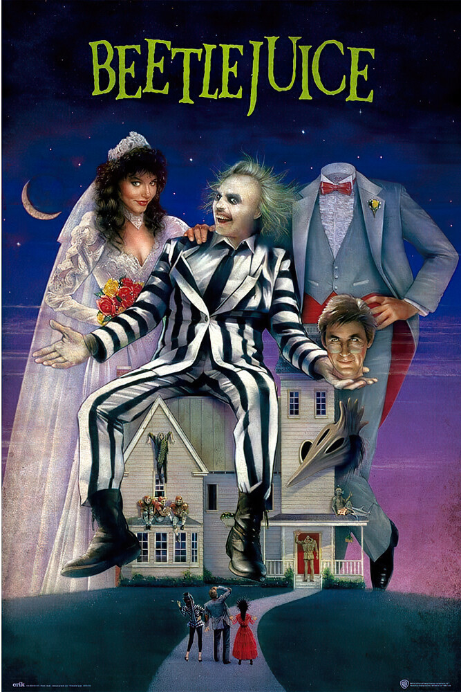 Beetlejuice - Movie Poster / Print (Regular Style) (Size: 24" X 36") gallery