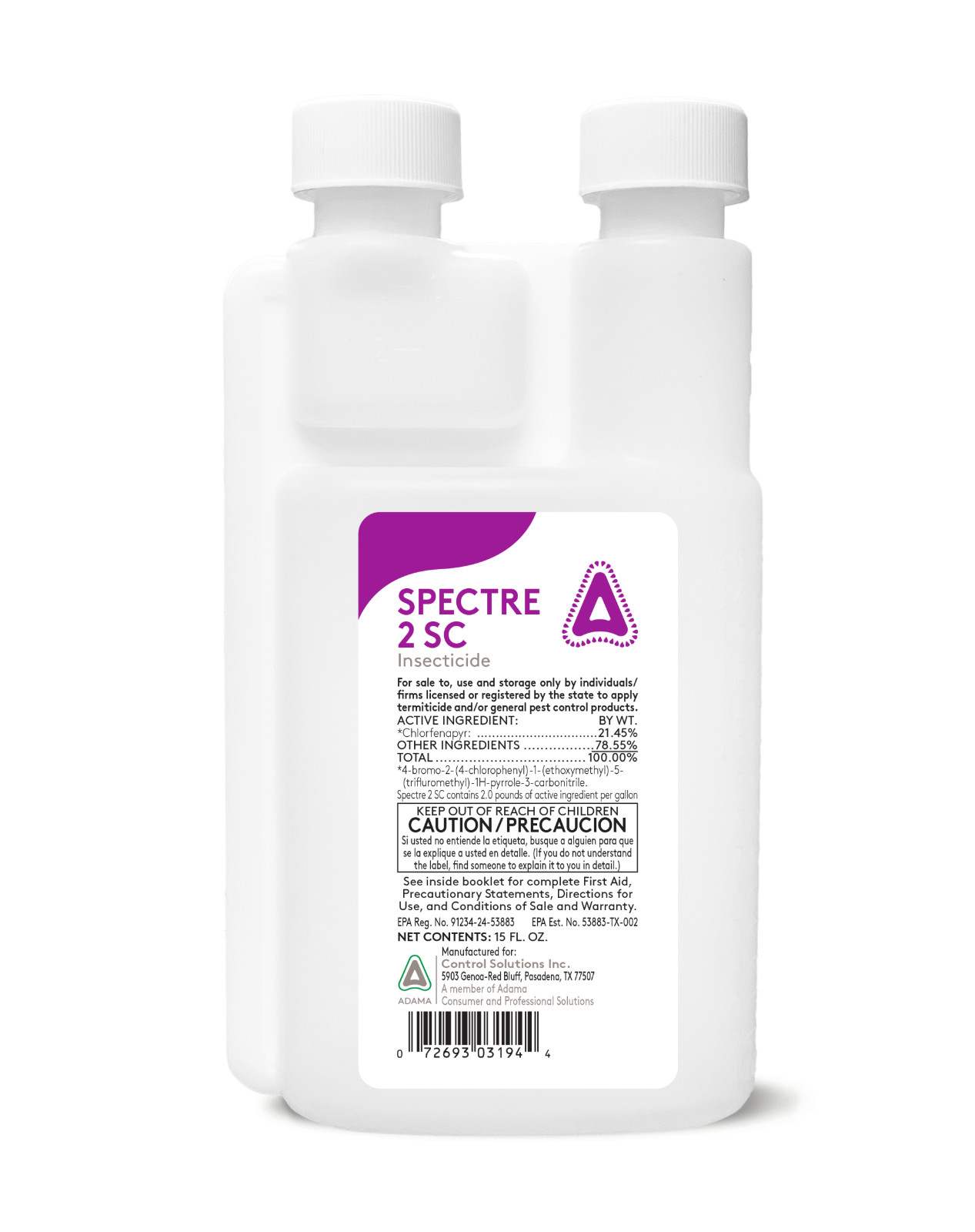Spectre 2 SC Insecticide - 15 fl oz by Control Solutions, Inc gallery