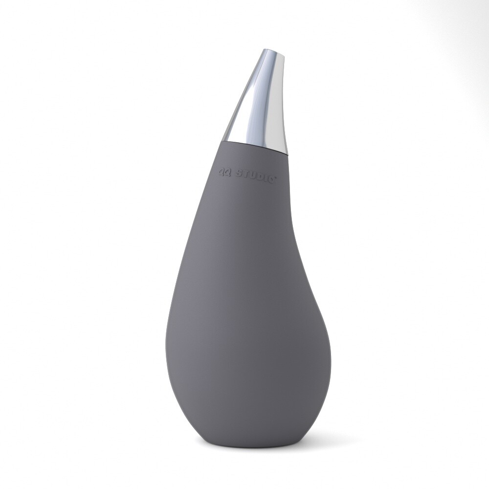 QQ-Studio Gray Soft Silicone Squeezable Liquid Hand Soap Wash Dispenser 1pc