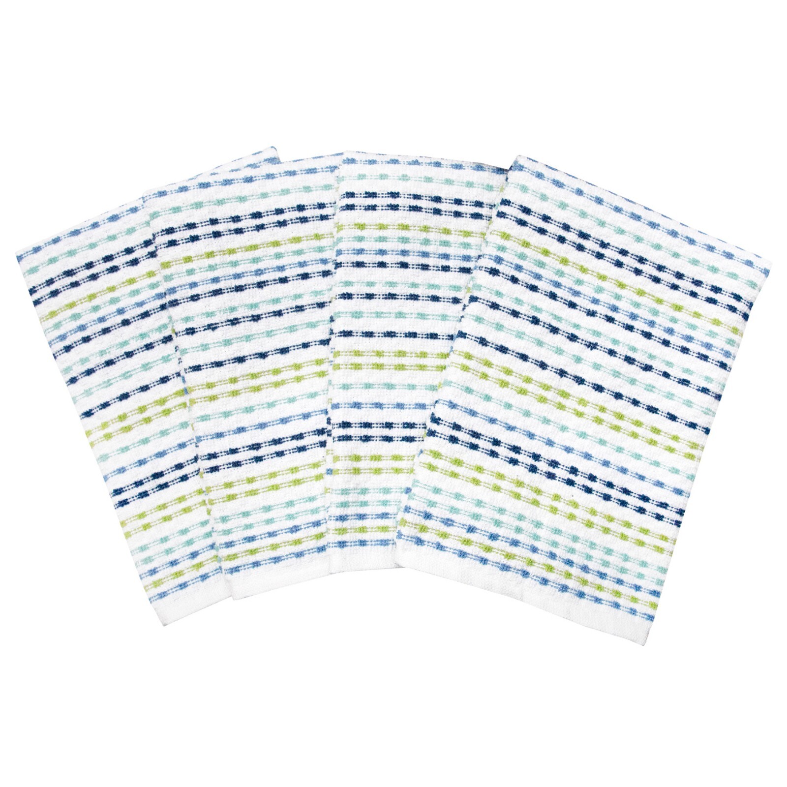 RITZ Pebble Cotton Terry Bar Mop Kitchen Towel 4 Piece Set gallery
