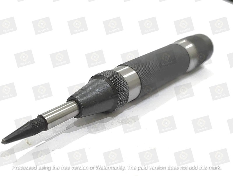 Automatic Center Punch with Replaceable Hardened Steel, Heavy duty-USA FULFILLED gallery