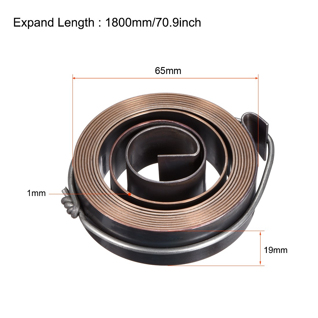 6Ft Long Quill Spring Assembly For Drill Press Return Spring gallery