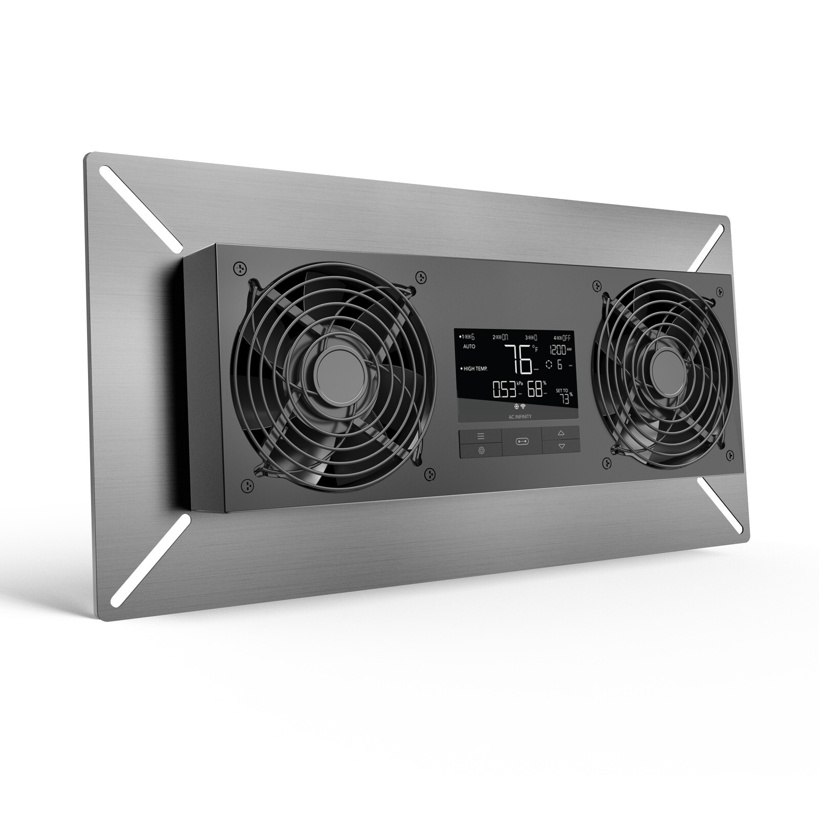 AIRTITAN T8-N, Crawlspace Basement Ventilator Fan, IP55 Water Resistant, Intake gallery
