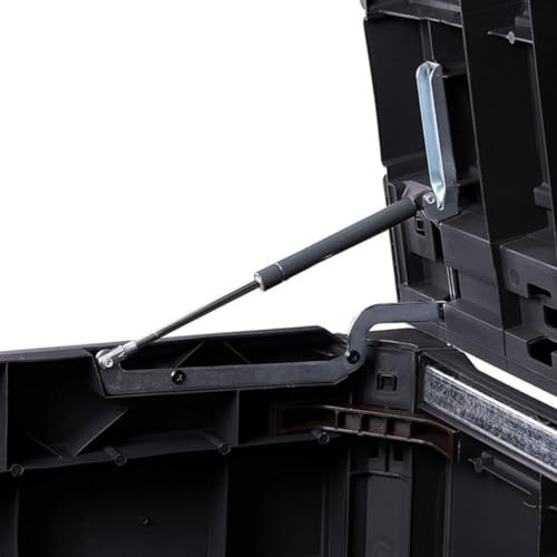 2 Pack Lid Piston Shock Hinge Support Gas Strut for Keter Deck Box Hinges, gallery