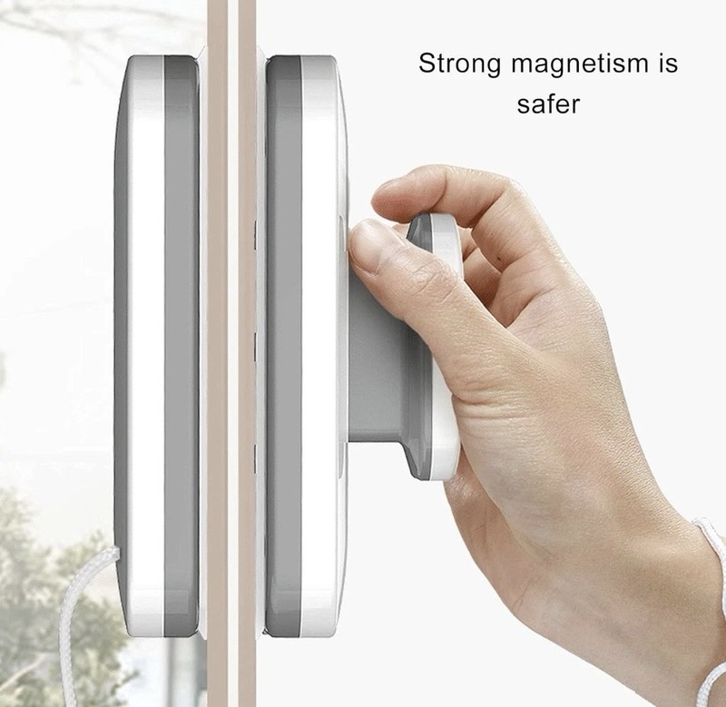 Double Sided Magnetic Window Cleaner Glass Wiper Cleaning for 3 to 10mm Glasses gallery