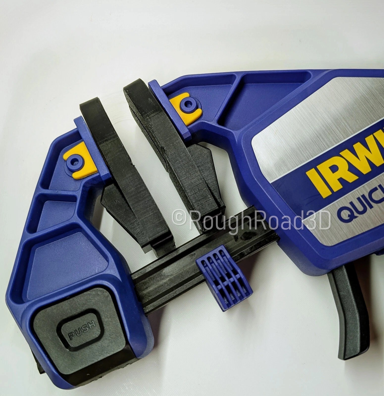 Irwin Replacement Quick Grip Jaw Pads for Heavy-Duty 600 lb Bar Clamps (2 pack) gallery