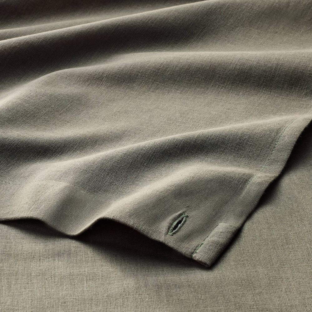 72"x72" Linen Shower Curtain Gray - Casaluna gallery