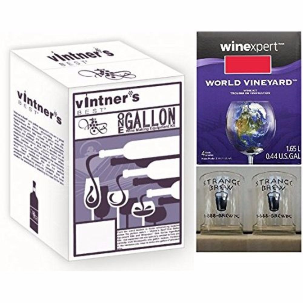 One Gallon Wine Making Equipment Kit with One Gallon Merlot Ingredient Kit gallery