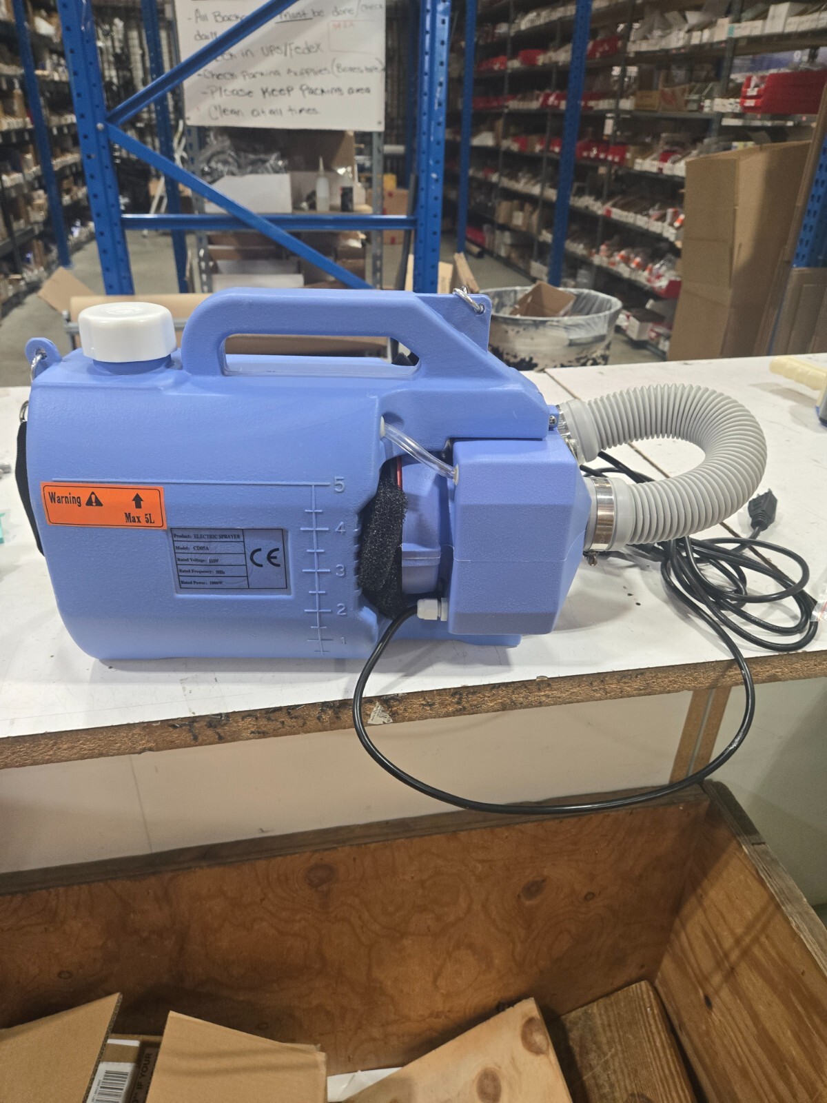 ULV Cold Fogger Sprayer Ultra Low Capacity Fogger Sanitizing Disinfecting gallery