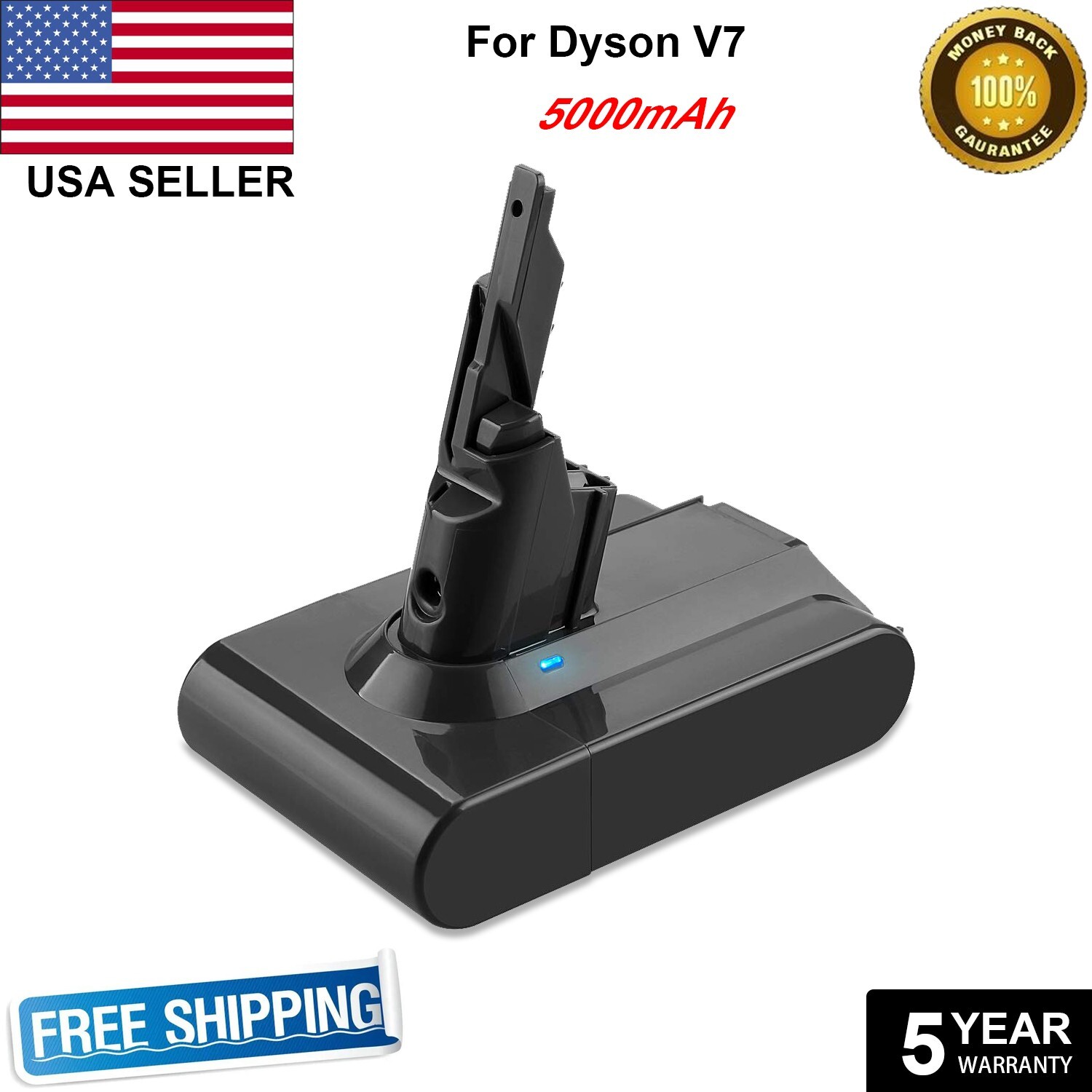 21.6V V7 Battery For DYSON V7 Absolute V7 Motorhead Pro V7 Trigger V7 HEPA SV11 gallery