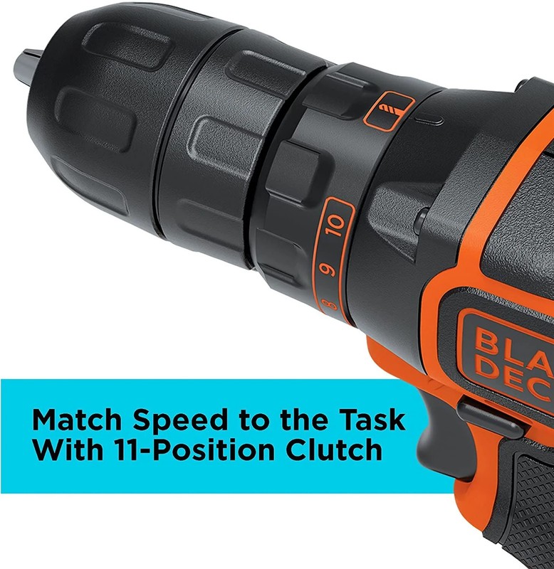 BLACK+DECKER 20V Max* Lithium Drill/Driver - BDCDD120C gallery