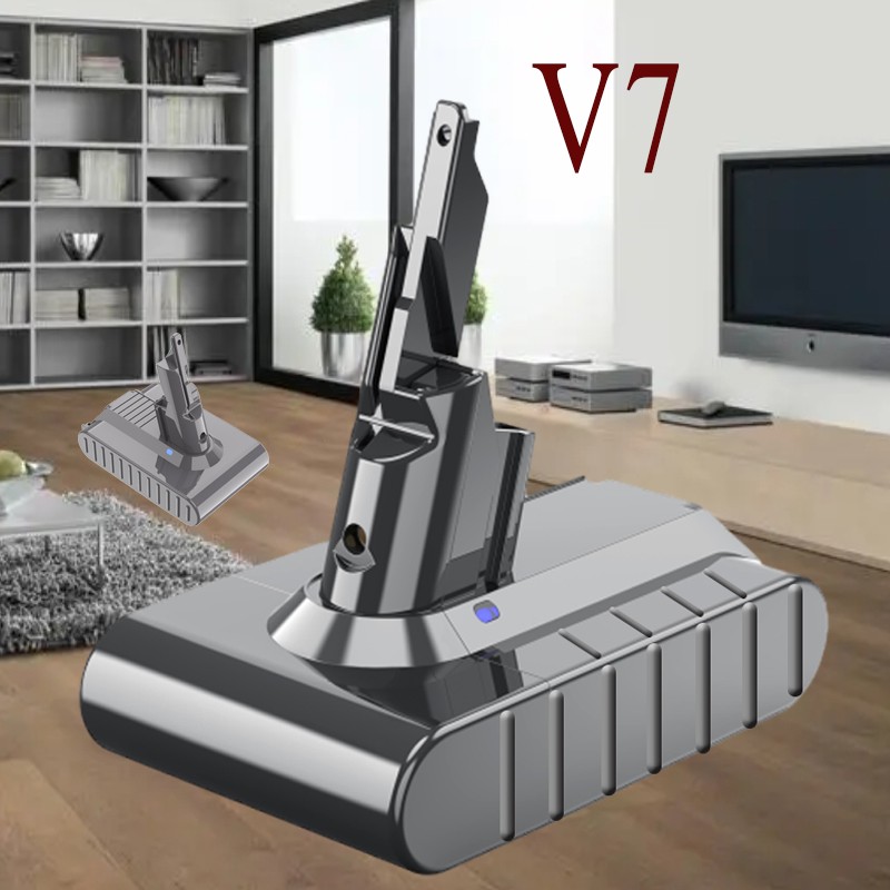 For Dyson V7 6AH High Capacity Battery SV11 V7 Animal V7 Extr 21.6Volt Battery gallery