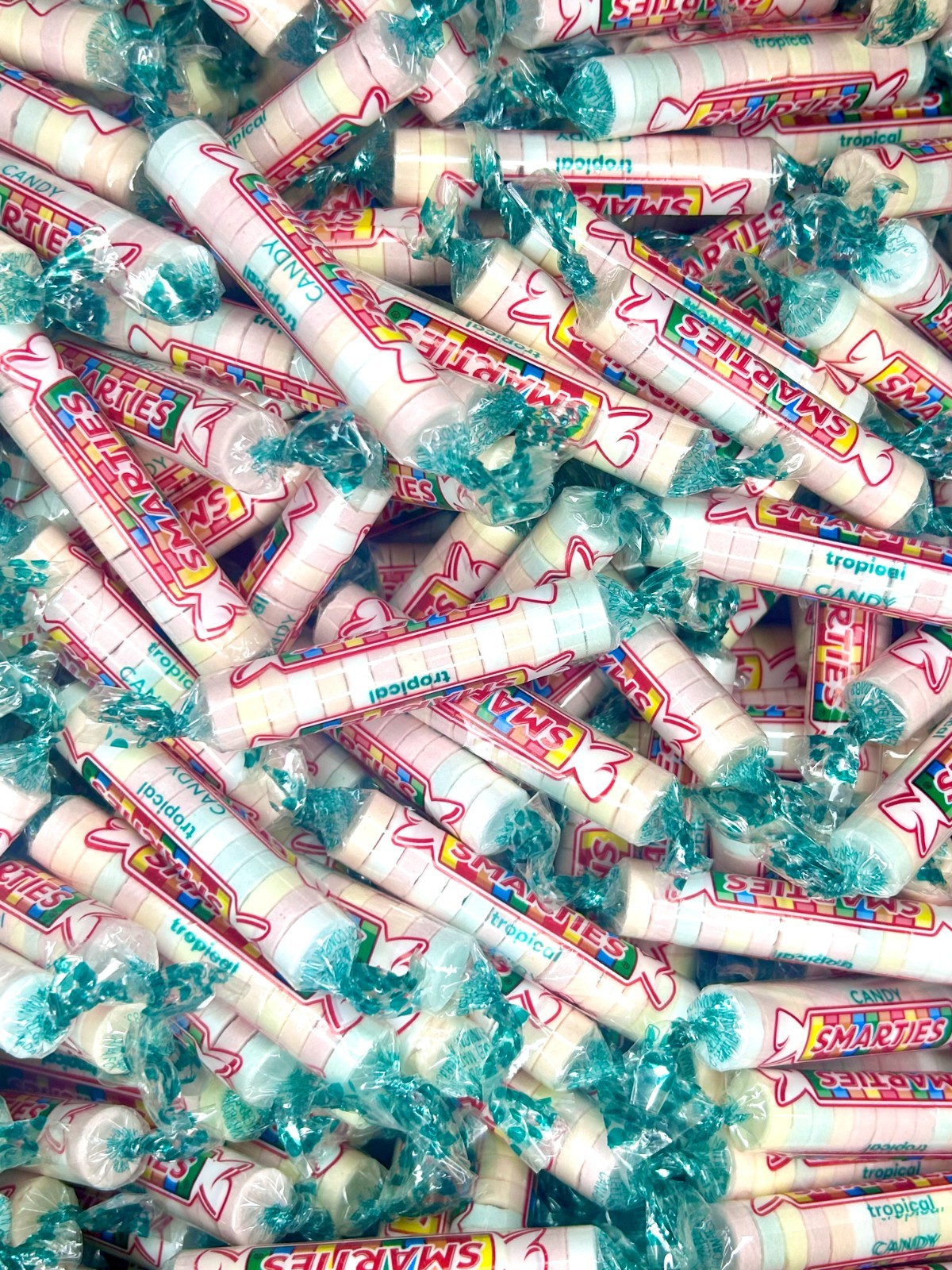 Tropical Smarties Bulk Candy 1LB 2LB 3LB 4LB 5LB 10LB Tropical Smarties Rolls gallery