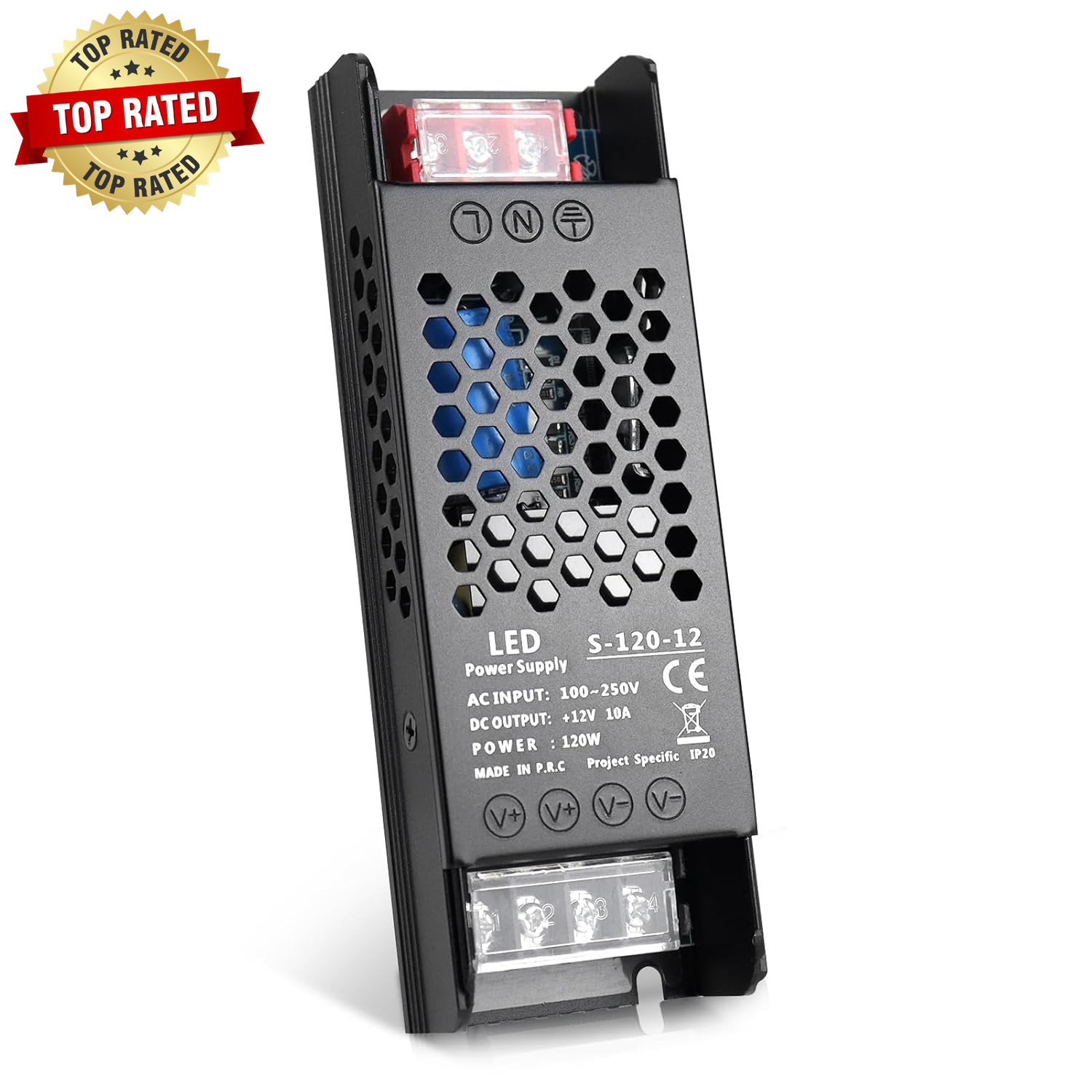 12V 10A 120W Universal Regulated Switching Power Supply 100-250V AC to 12V DC Co gallery