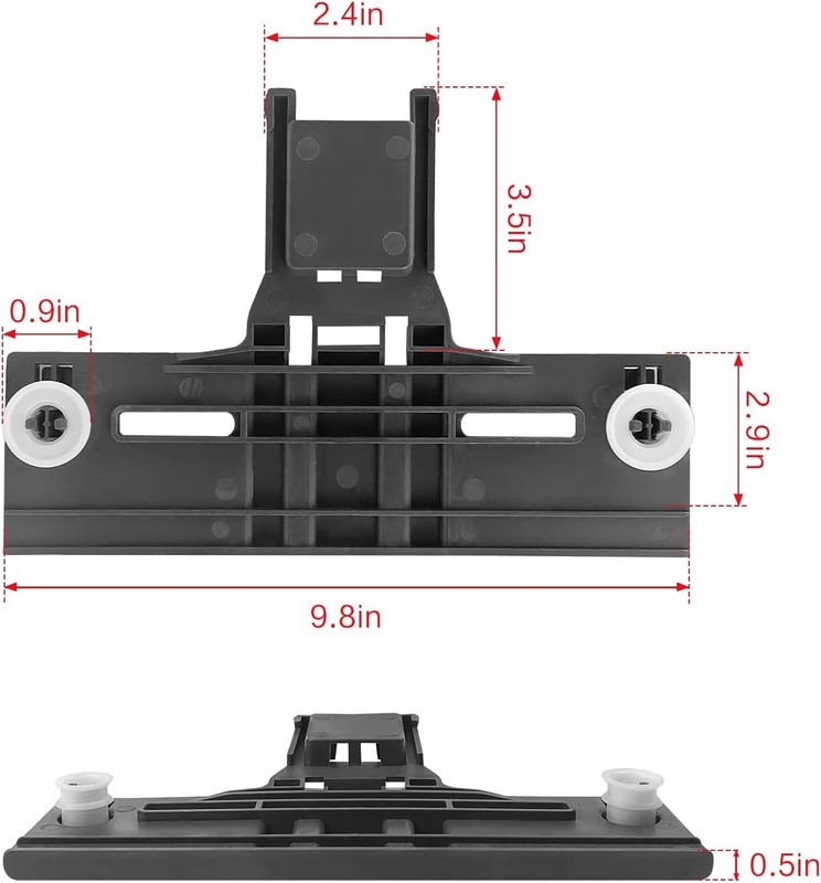 Dishwasher Top Rack Adjuster Replacement for Whirlpool WDT910SAYM0 WDT970SAHZ0 gallery